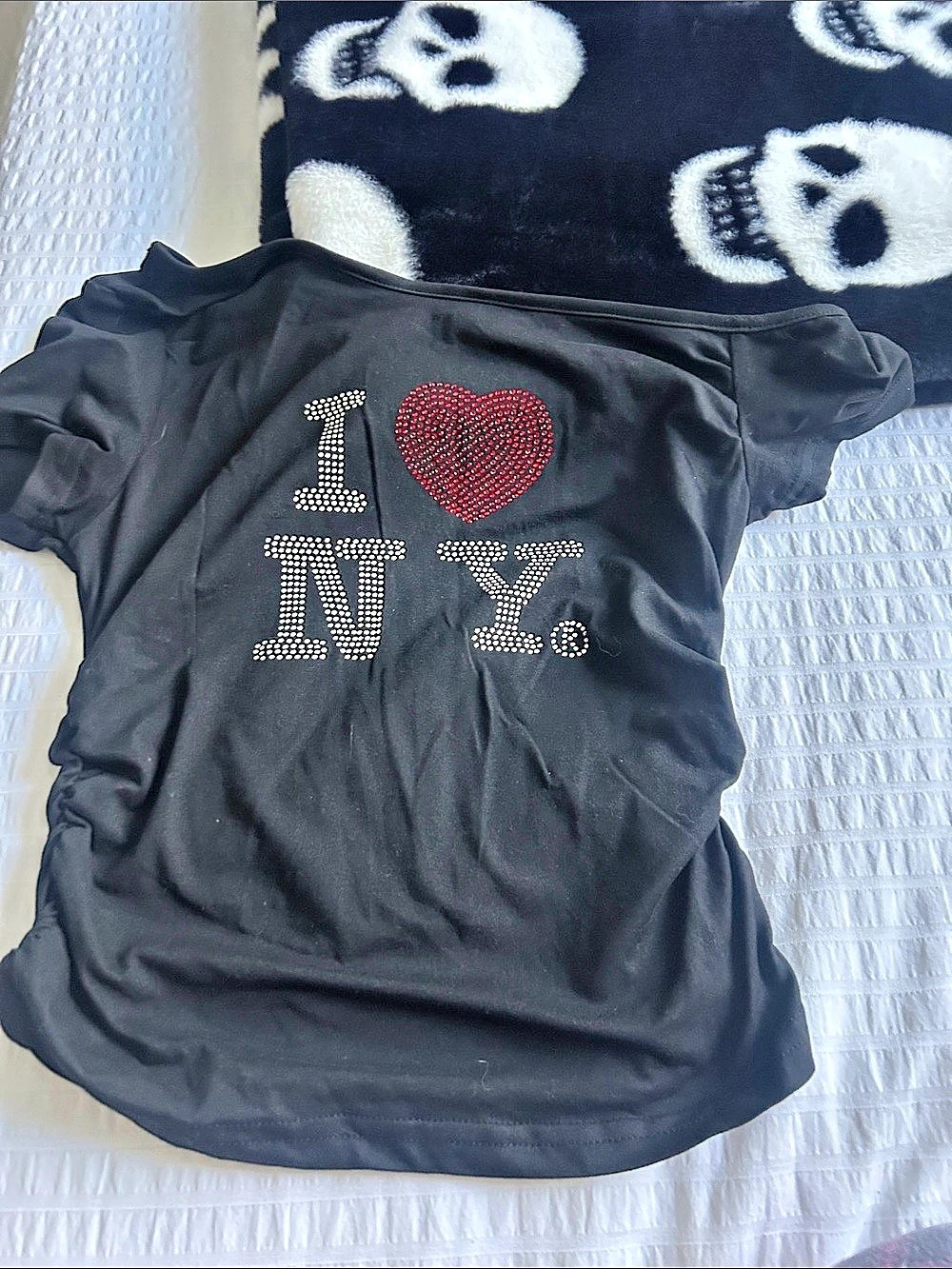 Sparkly NYC Black Short Sleeve Tee